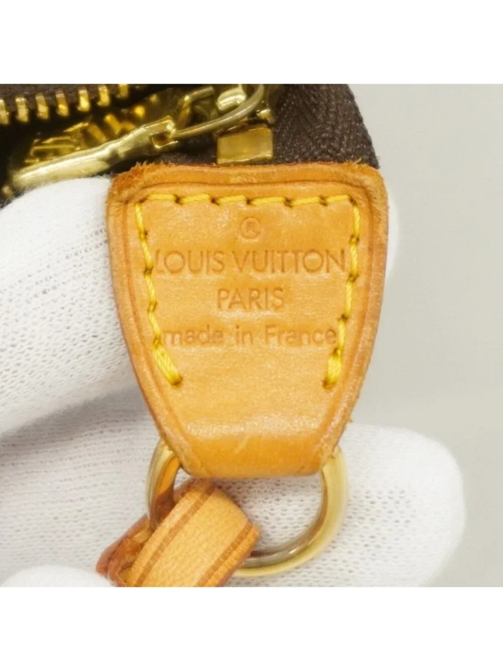 ★SOLD★ Louis Vuitton Pouch Monogram Pochette Brown - Picture 5 of 9